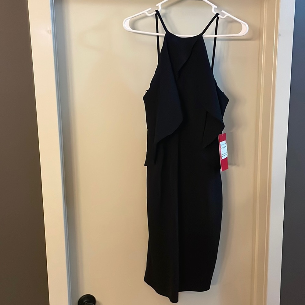 BRAND NEW Black Dress. Size 4.
